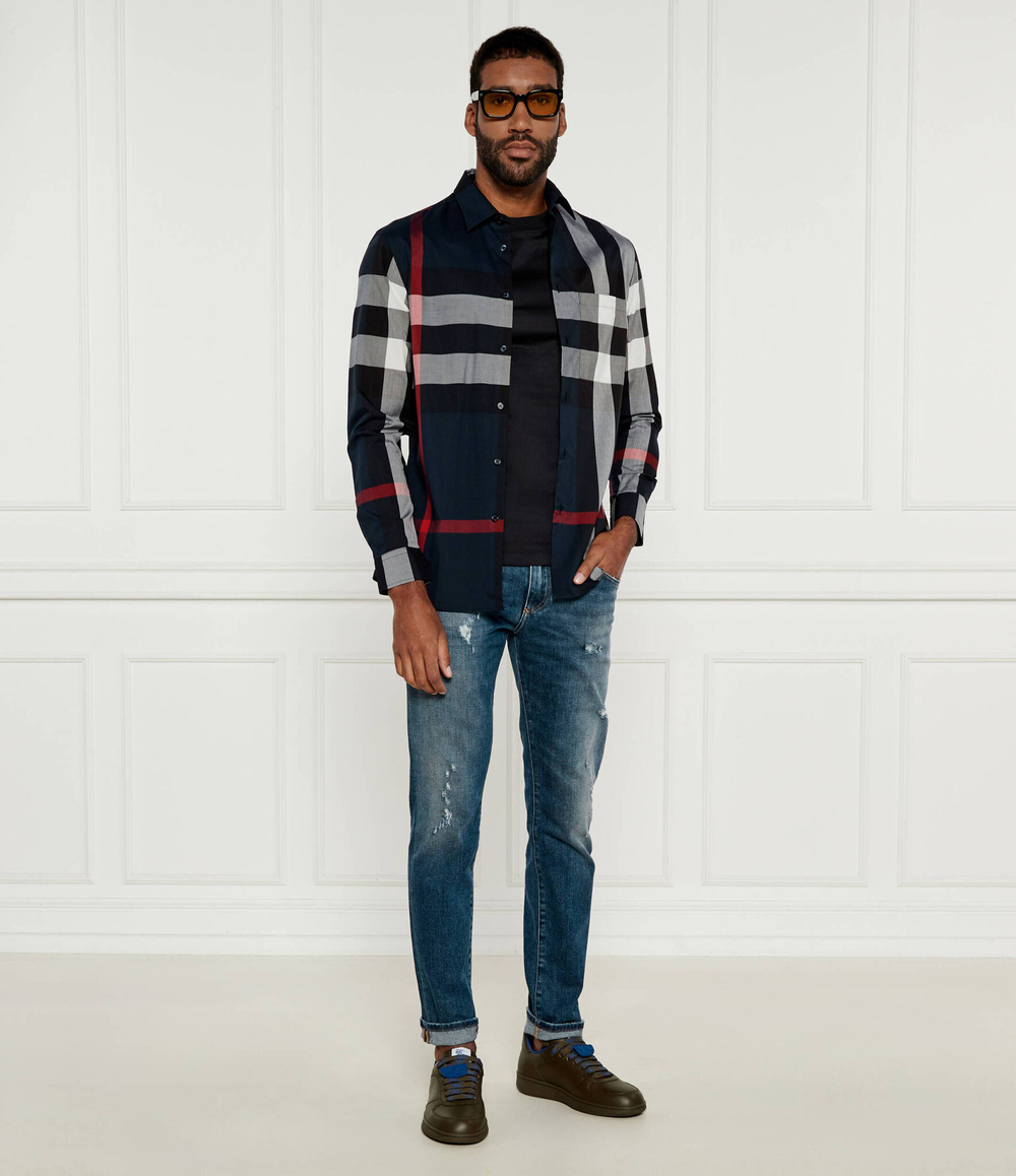 Рубашка Burberry - темно-синий(8073216)