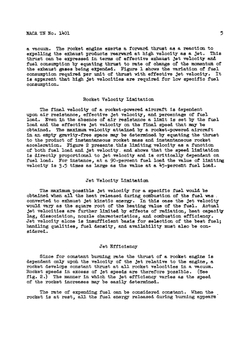 Introduction to the problem of rocket-powered aircraft performance | H. Reese Ivey