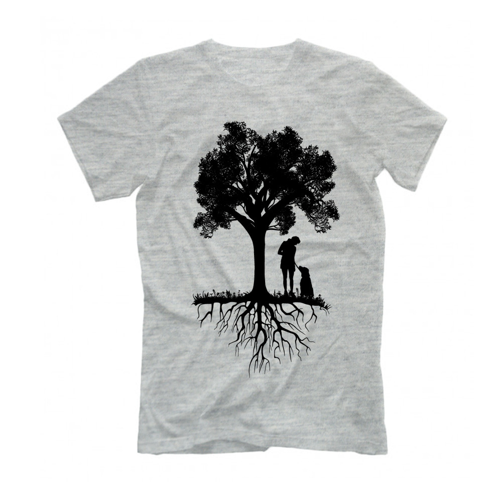 Футболка "Прогулка с Лабрадором"