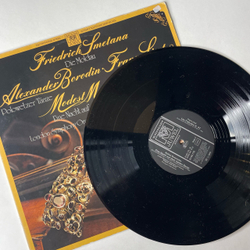 Винтажная виниловая пластинка LP Сборник Классической Музыки Friedrich Smetana Сметана, Alexander Borodin Бородин, Franz Liszt Лист, Modest Mussorgsky Мусоргский (Германия 1971)