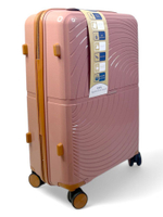 Средний чемодан Bon-Voyage PP Wave, Пудровый, M