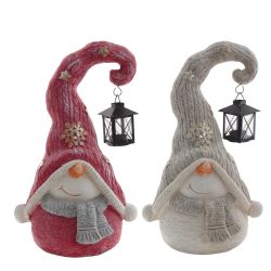 GAEM Фигурка декоративная "Снеговик", L31 W23 H45 см, 2в.