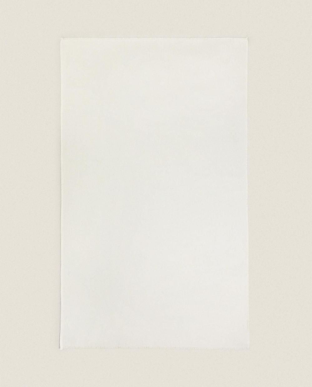 Zara Home - Гладкий универсальный плед, экрю, 140x190 см