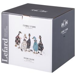 НАБОР ПОСУДЫ ОБЕДЕННЫЙ LEFARD "FAMILY FARM" НА 6 ПЕР. 18 ПР. (КОР=1НАБ.)
