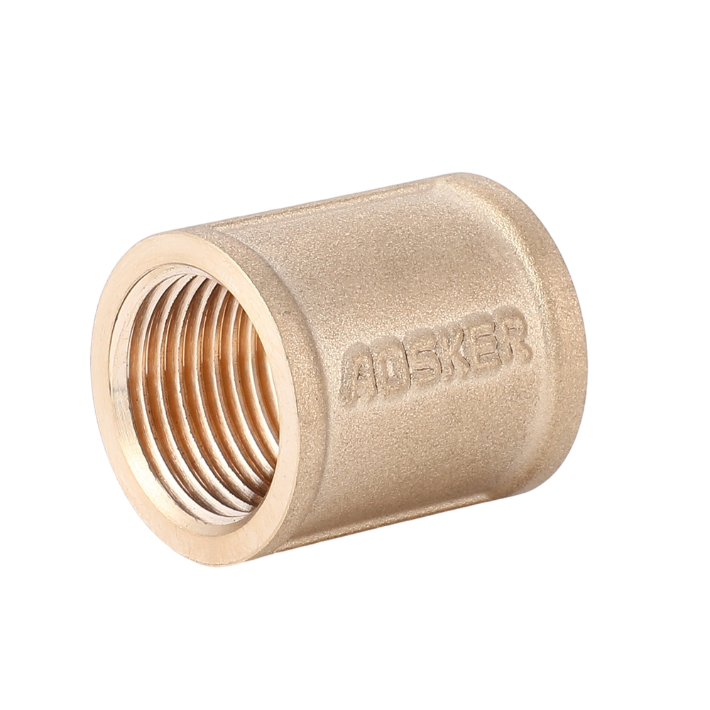 Муфта латунная AOSKER (ф40) 11/2" ВР ВР