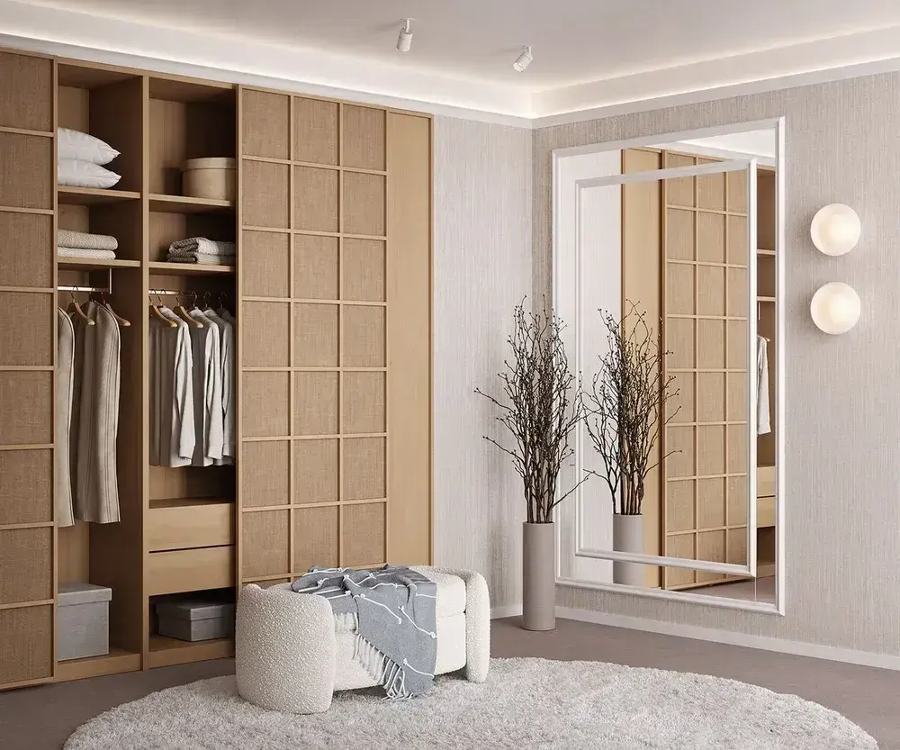 Плинтус потолочный под освещение 1750мм, 55х35, Карниз., Экополимер Evroplint ударопрочный VR018 с пазом для скрытого освещения