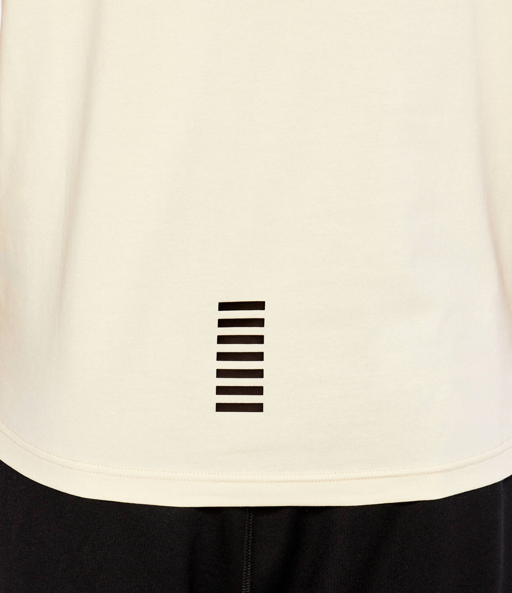 Футболка EA7 - экрю(8NPT26 PJVQZ)