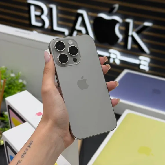 Б/У Телефон Apple iPhone 16 Pro 128Gb Natural Titanium 88% (FT76HVQQK1)