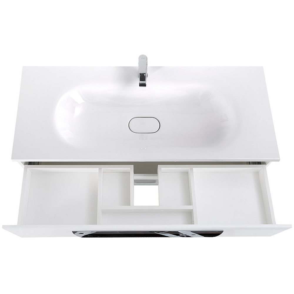 Тумба под раковину Cezares Eco 120 ECO-1200-2C-SO-BO подвесная Bianco Opaco