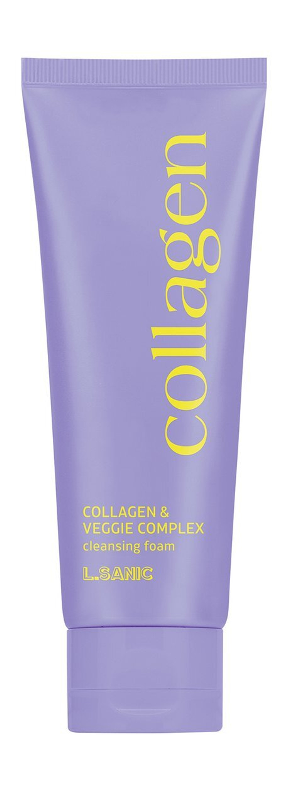 Пенка для умывания с коллагеном и пептидами L.SANIC Collagen&Veggie Complex Cleansing Foam 120 мл