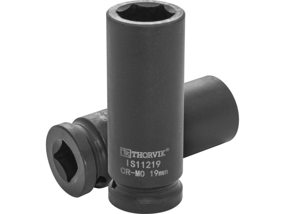 IS11219 Головка торцевая ударная глубокая 1/2"DR, 19 мм