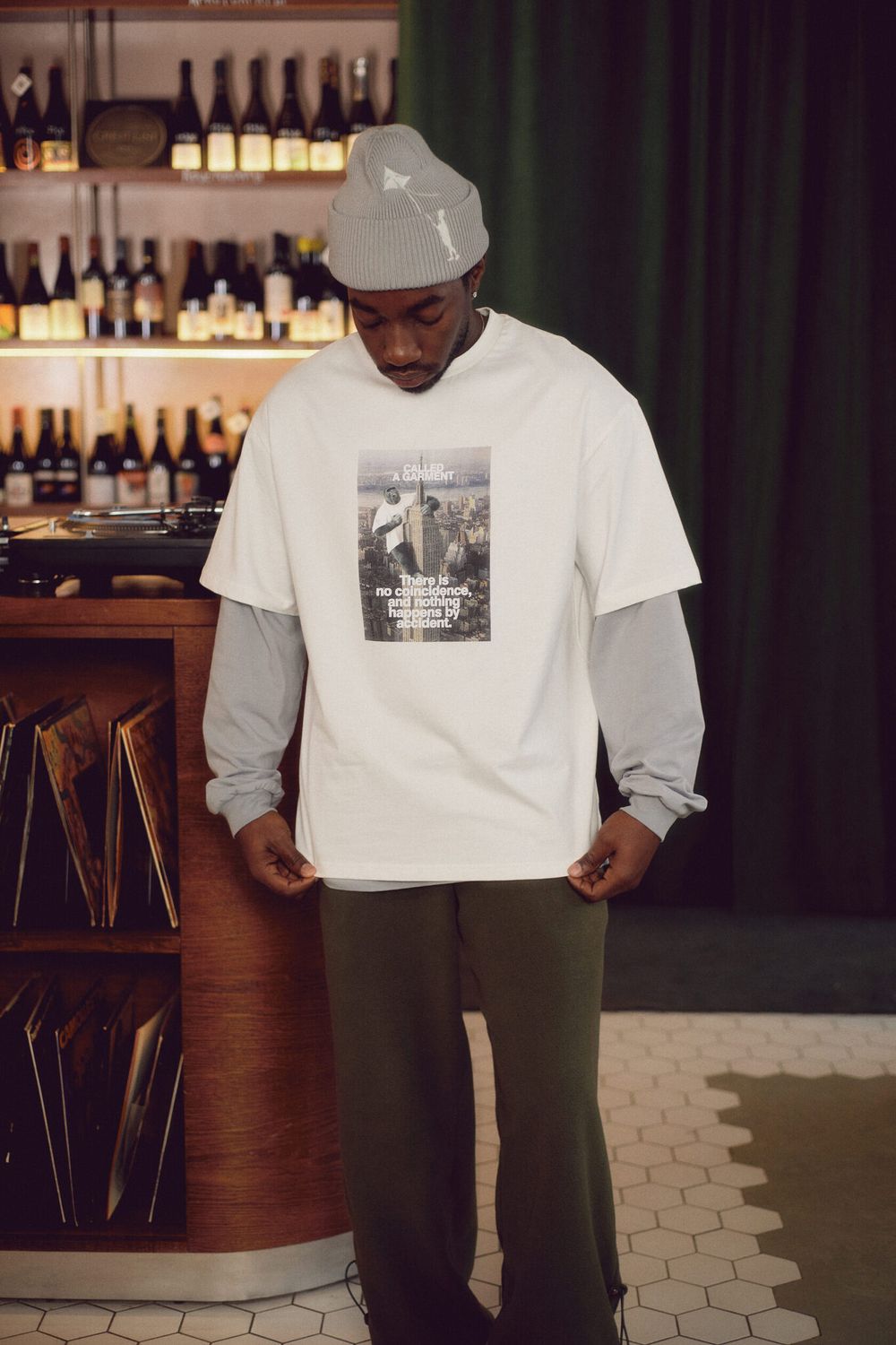 Футболка Called a Garment King Kong молочная