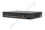 SKAT PoE-8E-2E коммутатор PoE Plus, мощность 120Вт, порты: 8-Ethernet, 2-Uplink
