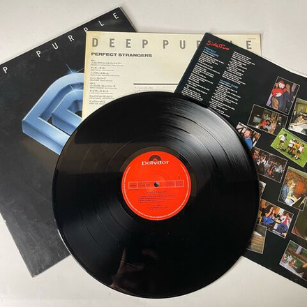 Винтажная виниловая пластинка LP Deep Purple Perfect Strangers (Япония 1984) (Без Оби) Knocking At Your Back Door