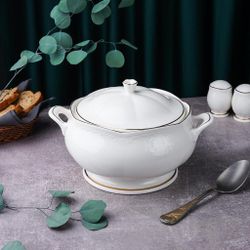 Супница 2,2 л d 19,6 см h12 см Gold Aristocrat Noble [1]