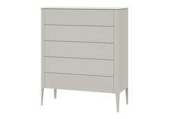 Комод Type 5 ящиков ширина 100 см (молочный)