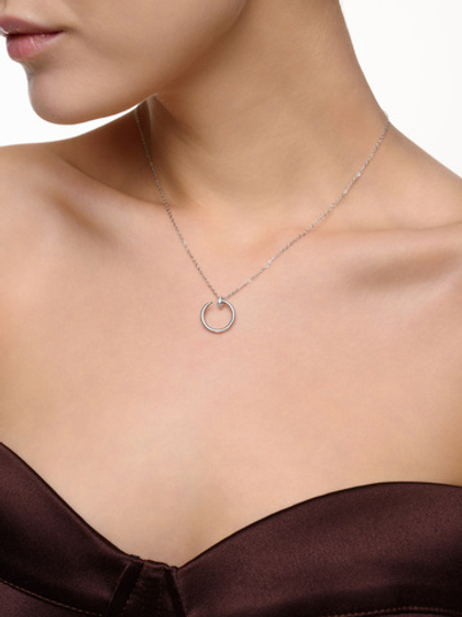 Колье "Ring" Silver