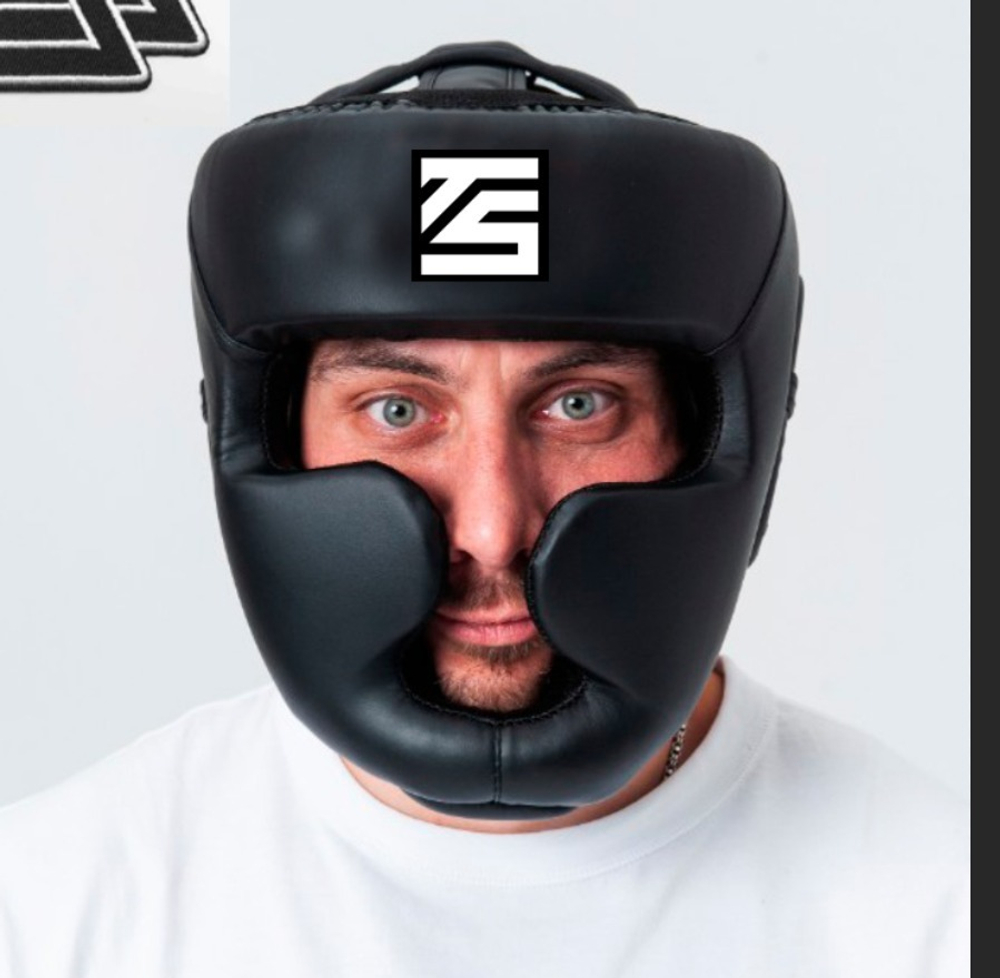 Шлем для бокса черный Tomorrow star