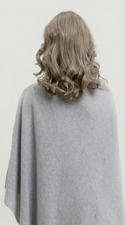 Накидка женская Т028-03 серая