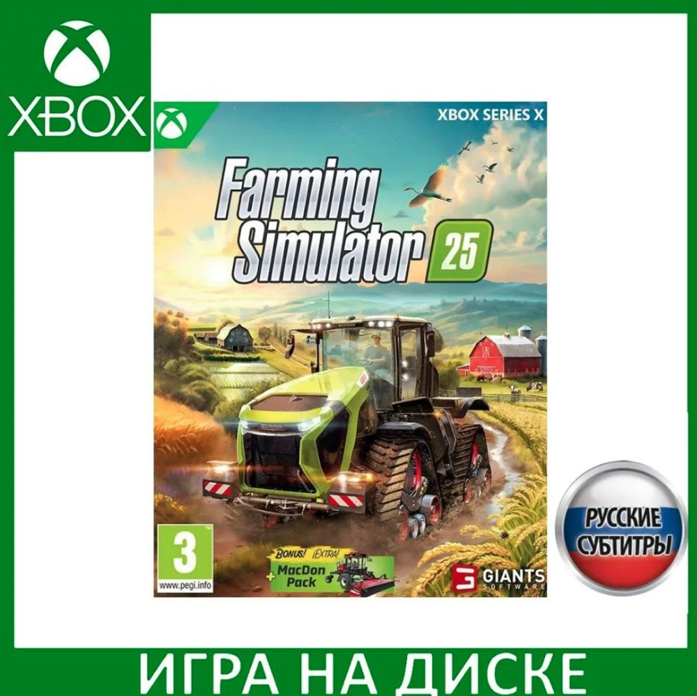 Игра Farming Simulator 25 (Xbox, русские субтитры)