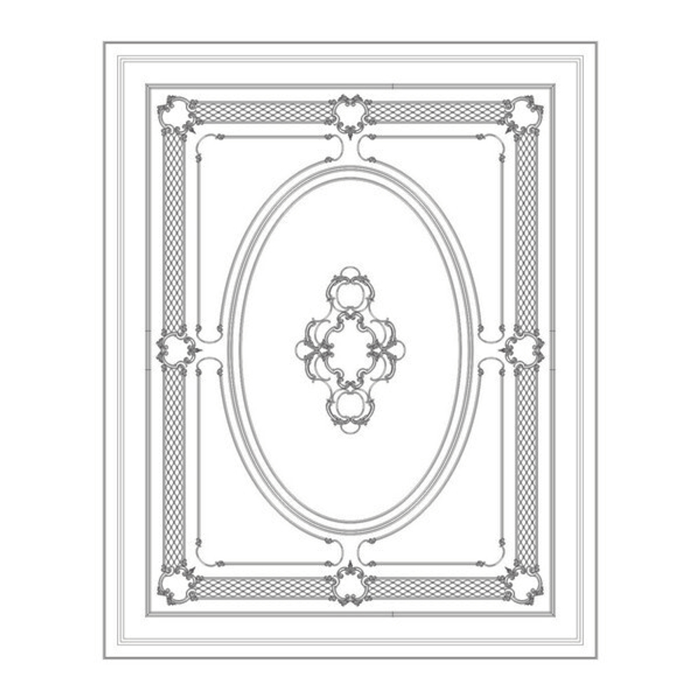 Потолок RODECOR  Бенуа Ф3 88103BR