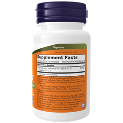 Now Foods OralBiotic 60 lozenges, Пробиотики, ОралБиотик !!! Срок 07.2025