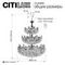 Подвесная люстра Citilux Ritz CL310261