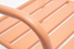 "Дионис" стул стальной, цвет светло-коралловый