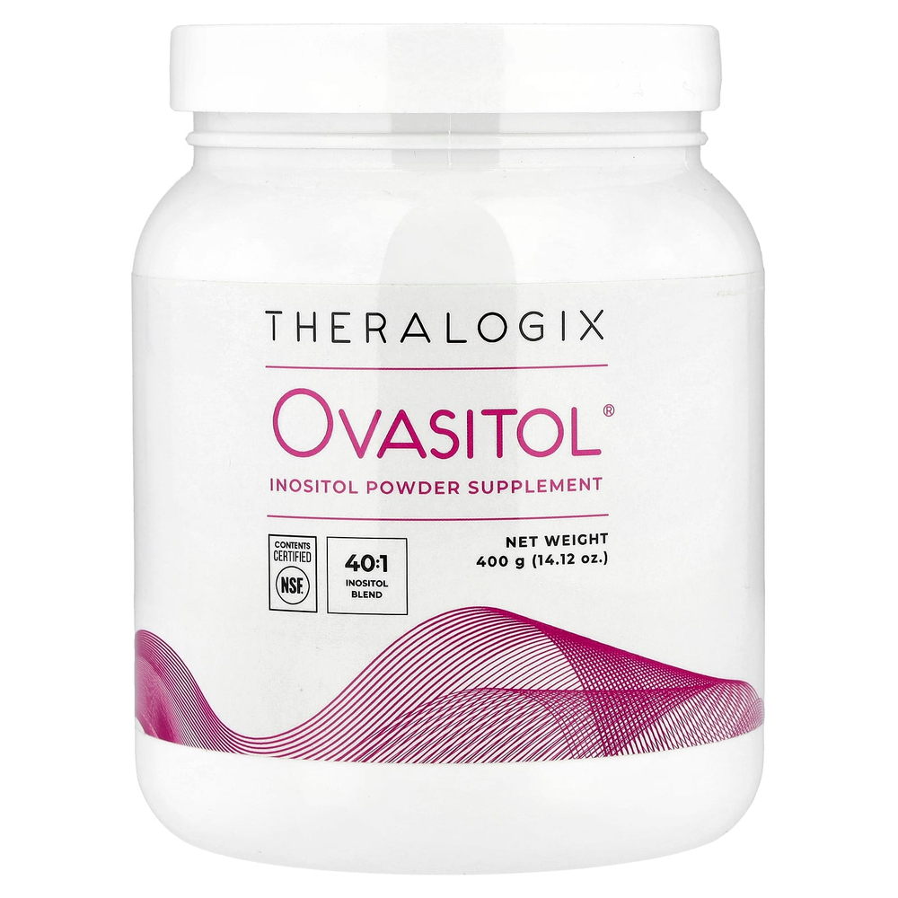 Theralogix, Ovasitol®, инозитол в виде порошка, 400 г (14,12 унции)