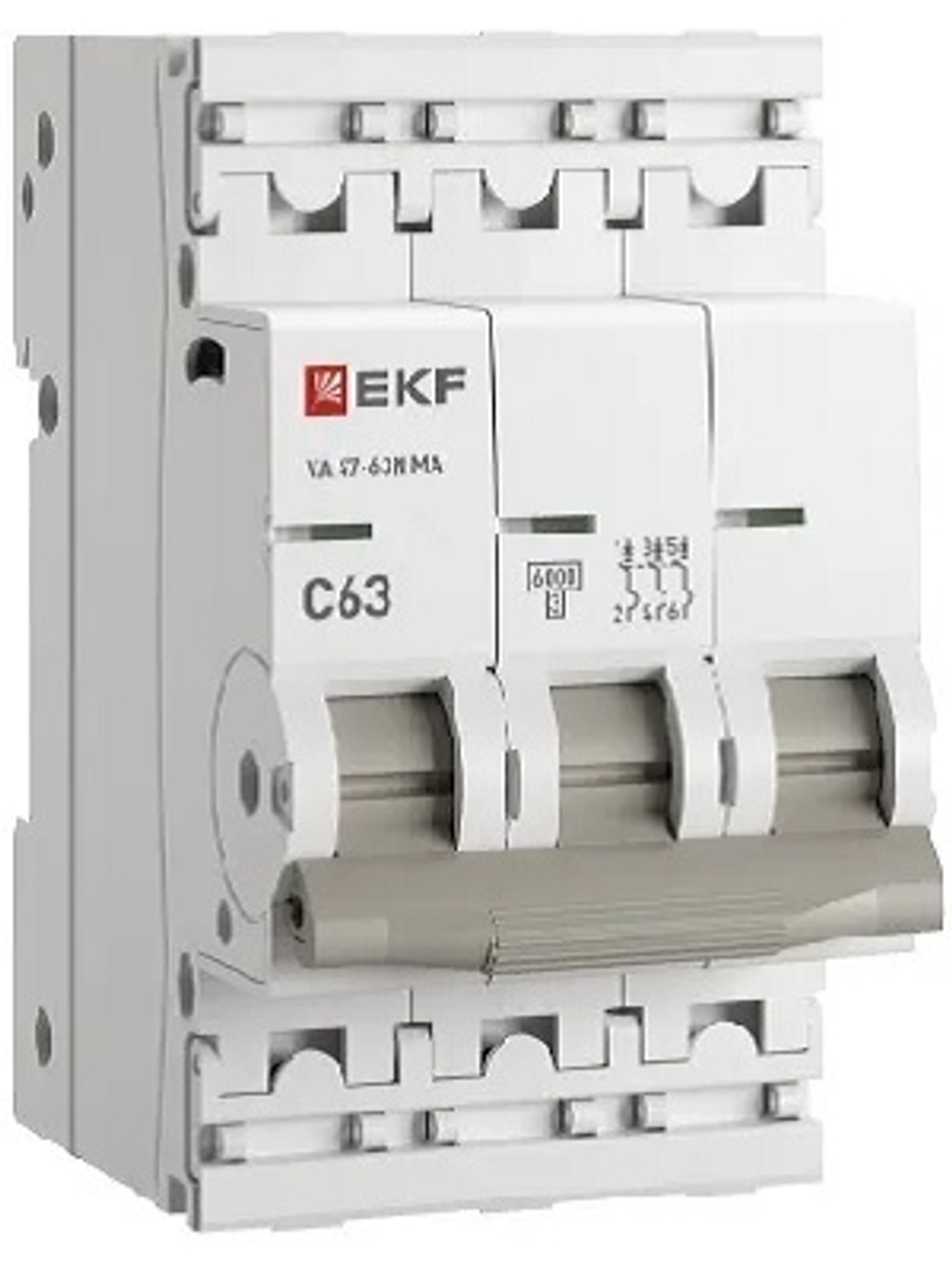 Автоматический выключатель  EKF M63MA6363C