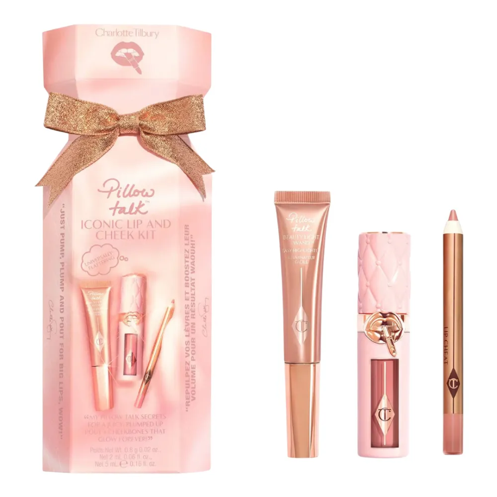 Подарочный набор для губ Charlotte Tilbury PILLOW TALK ICONIC LIP AND CHEEK KIT
