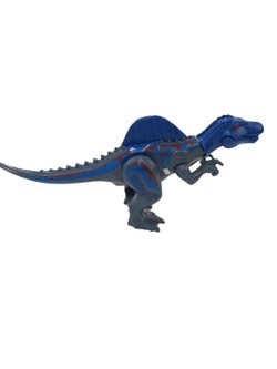 Игрушка Динозавр на батарейках (2032-1) цвет серый