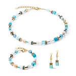 Браслет Coeur de Lion Turquoise-Gold 2838/30-0616