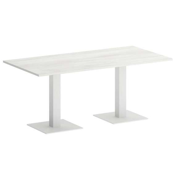 Yalta Стол прямоугольный LT.SPRG-4 Снежная Патина/Металл Белый 1800*900*750