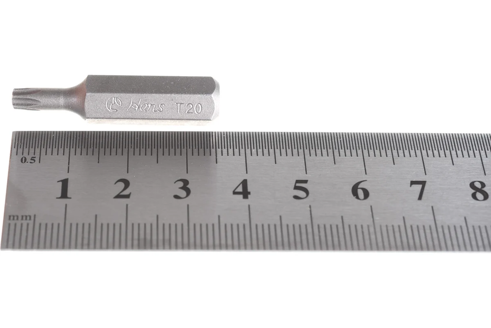 042-4T20 бита короткая TORX на 5/16" T20