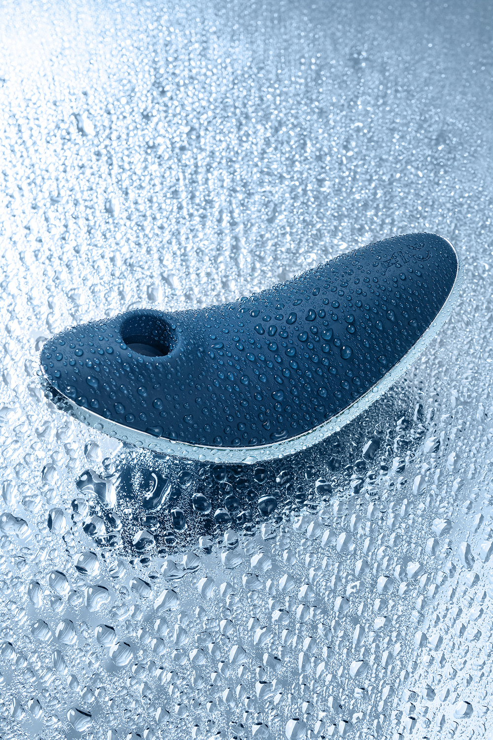 Вакуум-волновой бесконтактный стимулятор клитора Satisfyer Vulva Lover 1, силикон, синий