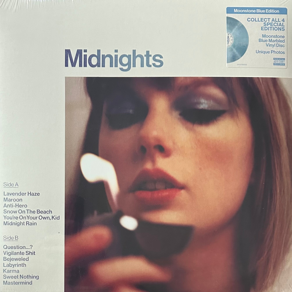 Taylor Swift ‎– Midnights (Европа 2022г.) Blue