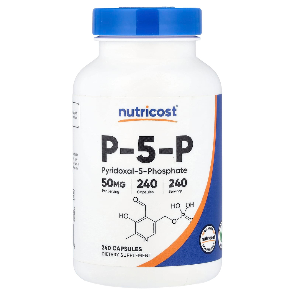 Nutricost, P-5-P, 240 капсул