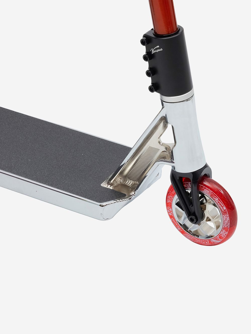 Трюковой самокат Комета Кратос Хром Красный