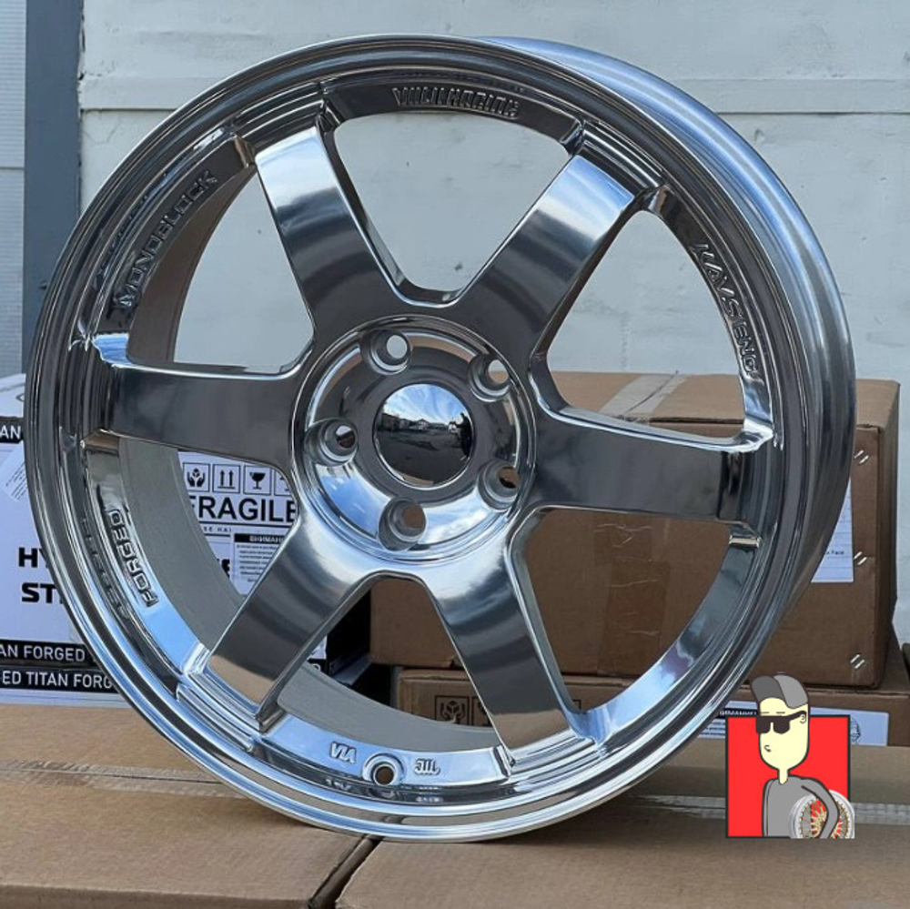 Комплект дисков Rays Volk Racing TE37 18x8.5 et42 5x114.3