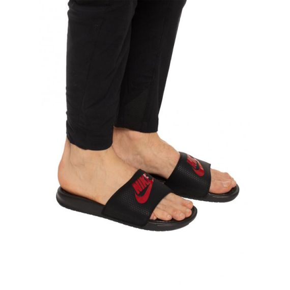 Nike Benassi 'Black Red'