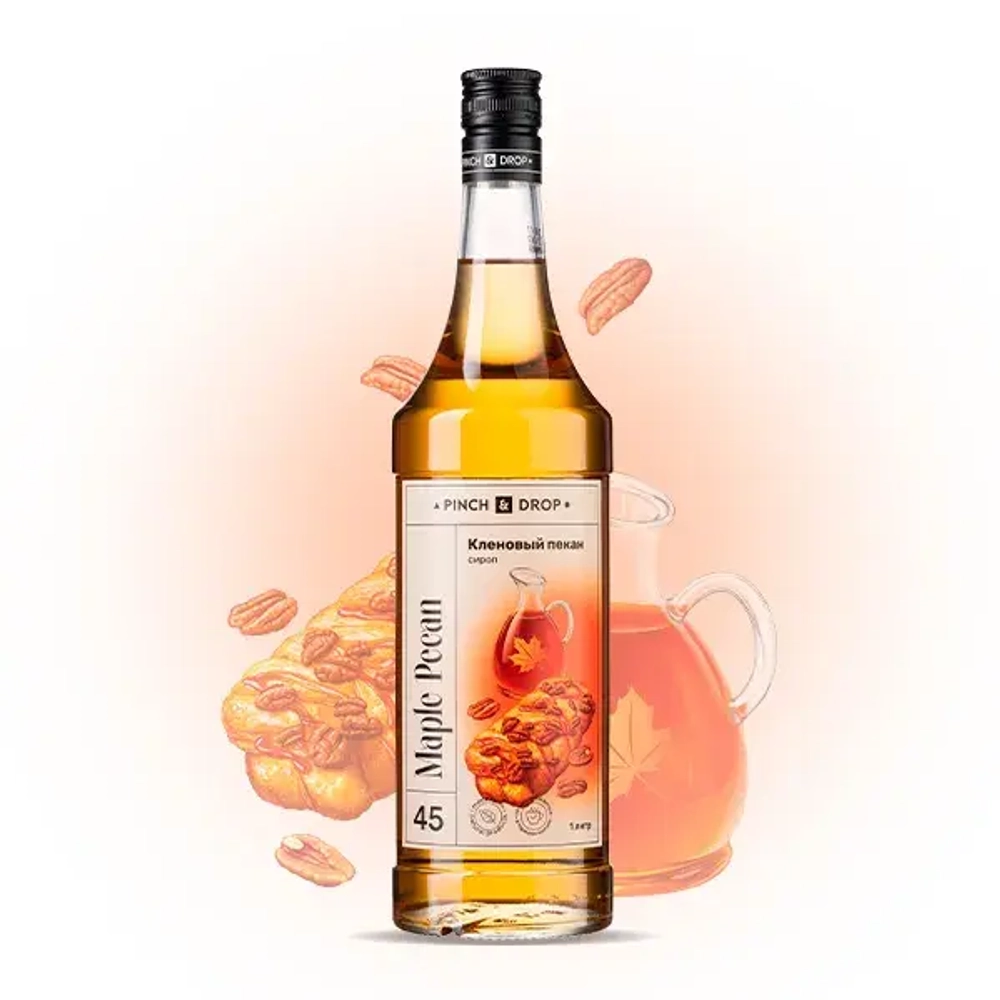 Кленовый пекан 1.0л Pinch&Drop, сироп