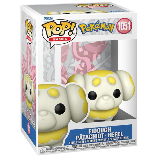 Фигурка Funko POP! Games Pokemon Fidough (1051) 83855 / Фигурка Фанко ПОП! по мотивам вселенной "Покемон", Фидо