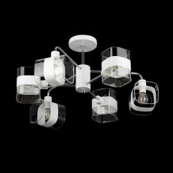 Citilux Бертон CL140160 Люстра потолочная Белая