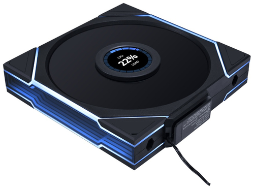 Вентилятор LIAN LI Вентилятор для корпуса Lian Li UNI FAN TL140 LCD Wireless 140mm RGB Black G99.14TLLCD1W1B.00