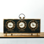 Часы Мир тремя циферблатами 59 см