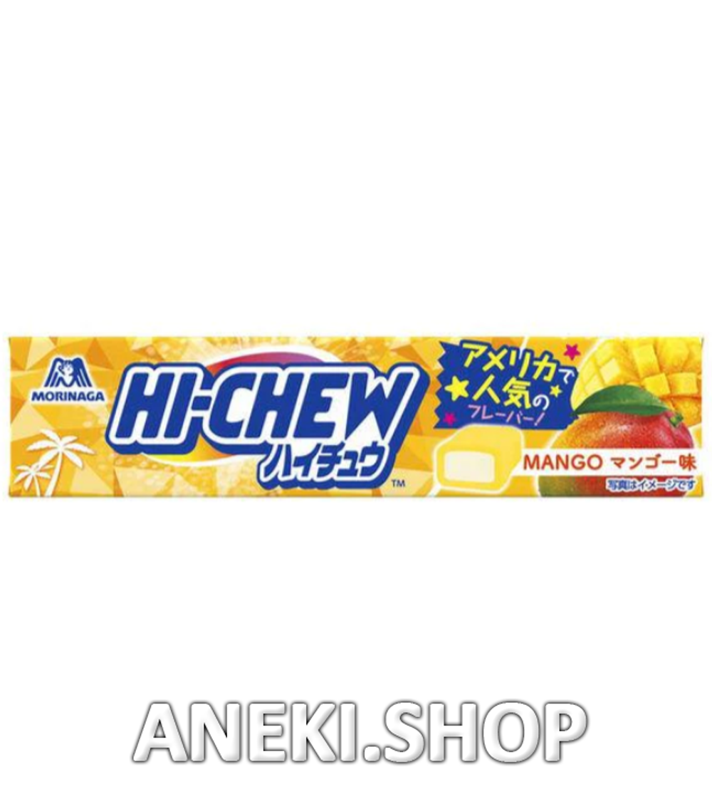 Конфеты жевательные со вкусом манго 12 шт. 55,2 г Hi-Chew Morinaga