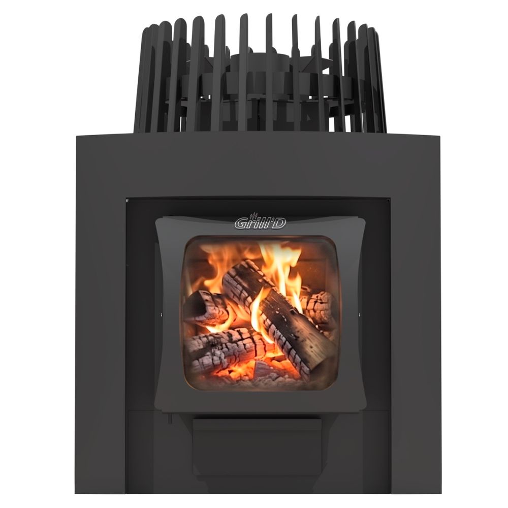 Дровяная банная печь Grill'D Cometa Vega 180 Long Max