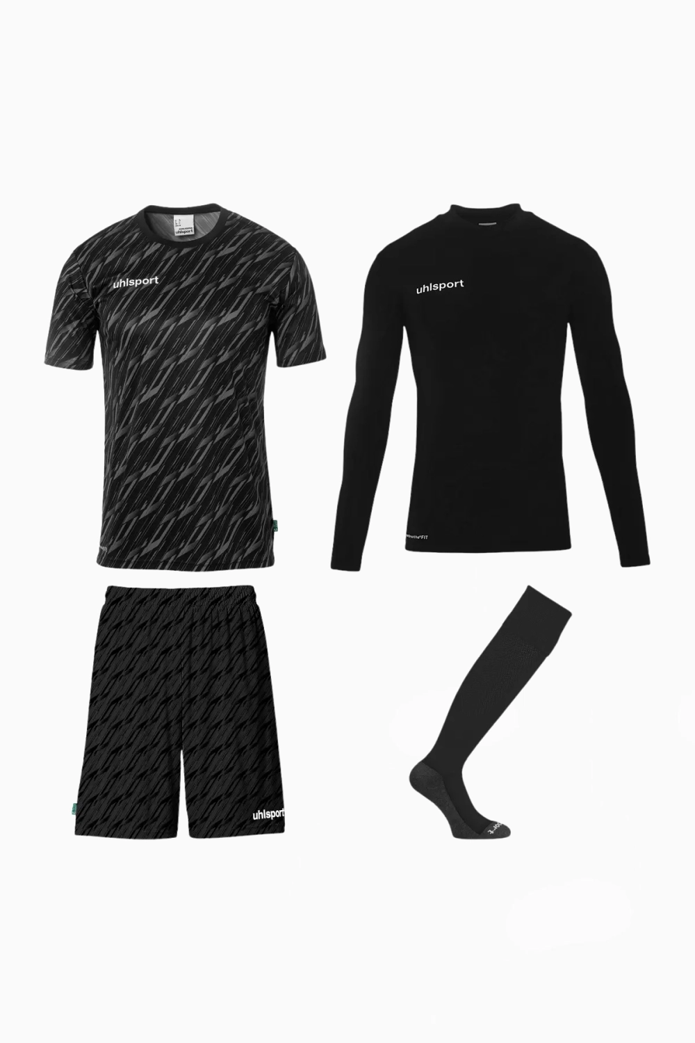 Футбольная форма Uhlsport Progressive Goalkeeper - черный