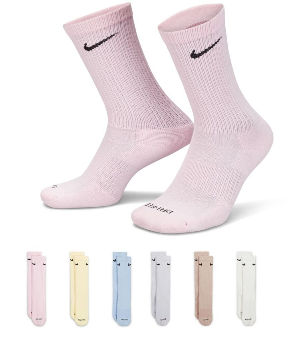 Теннисные носки Nike Everyday Plus Cushion Crew - Multikolor